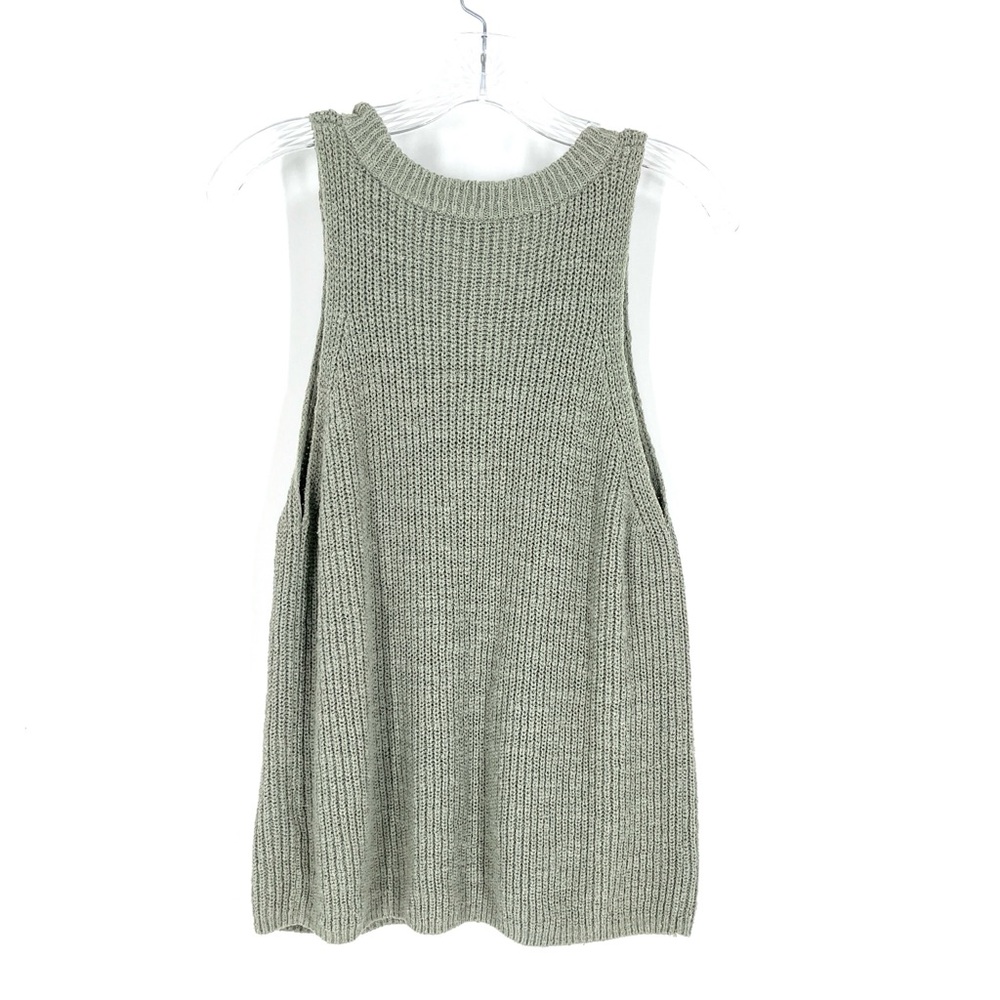 Madewell Sweater Vest Tank Knit Top Mint Green Size M - Picture 7 of 7